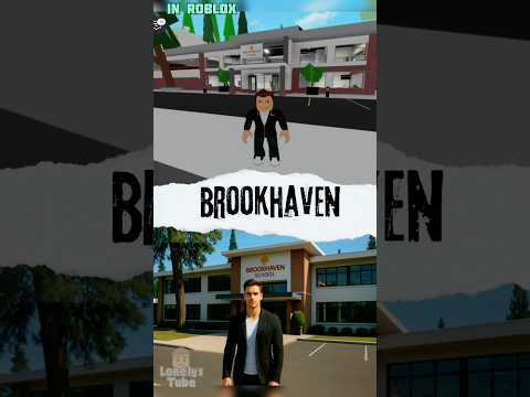 Brookhaven School Just Got REAL! 🔥AI Gen #roblox #brookhaven #robloxshorts #trending
