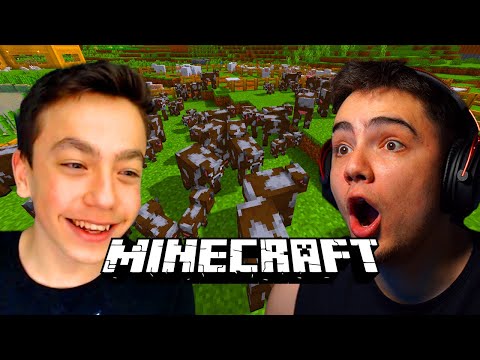 ÇİFTLİK ve TARLA ! 🐥 - MİNECRAFT SURVİVAL #4