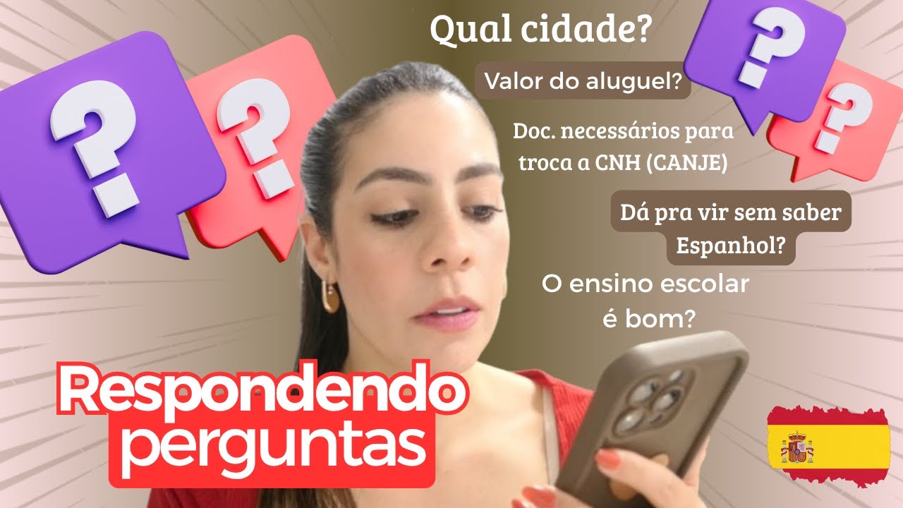 As perguntas que TODO MUNDO me faz sobre a Espanha (respondi sem filtro!)