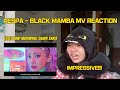 aespa 에스파 'Black Mamba' MV Reaction (INA) [HOKEEEYY~ IMPRESSIVE!!]
