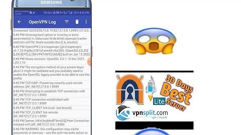 Openvpn Working Settings with hot connection trick