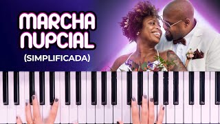 MARCHA NUPCIAL (SIMPLIFICADA) - Felix Mendelssohn | Como tocar no teclado