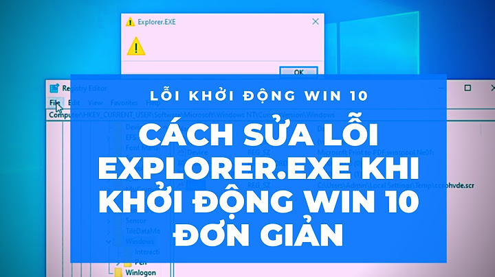 Lỗi explorer.exe win xp sau khi cài driver