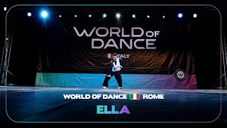 Ella | K-Pop Division I World of Dance Rome 2024 #WODROME24