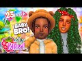 New baby BRO!🍑 Peach #23 (The Sims 4)