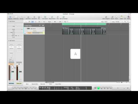 How To: Logic Pro 9 - Ask Adam - Automation Editing and Splitting Stereo Files