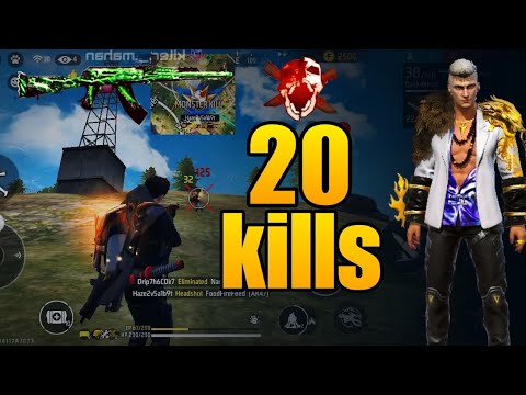 Solo Vs Squad / 20 kills headshot - YouTube