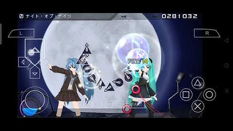 Hatsune Miku Project Diva Extend Edit Play Night of Night (Test)