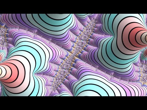 En tur til uendelig - Mandelbrot Fractal Zoom (dybde 1.2e1077) (4k 60fps)