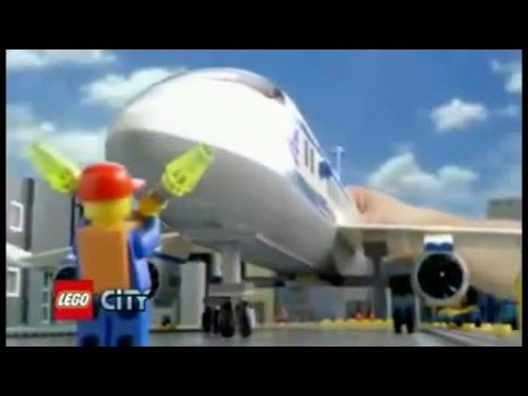 Lego City Airport PASSENGER TERMINAL 60104 Speed Build. 