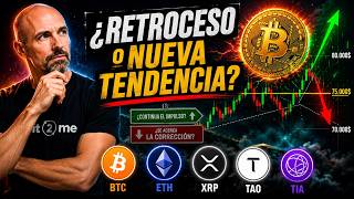 🔥Las Señales Que Predicen la Próxima Gran Caída | Análisis BTC, ETH, XRP, TAO, TIA