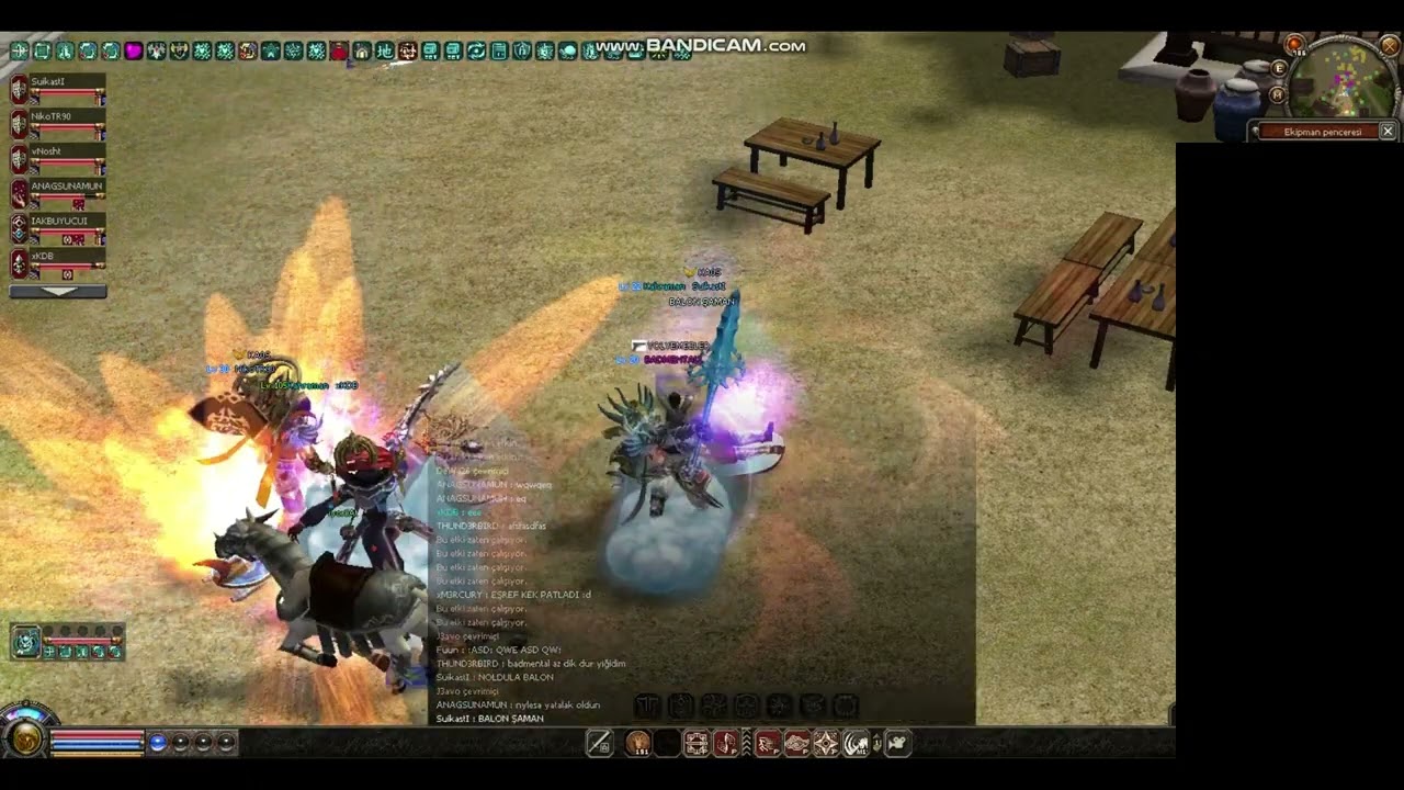 Metin2 TR | ARKADAŞLAR TOPLU SAVAŞ VİDEOSU (KaRaMaMBa23 & NikoTR90 & Suikastl) - #metin2