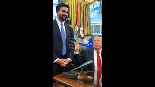 Trump interrupts question about Mamdani calling him a fascist