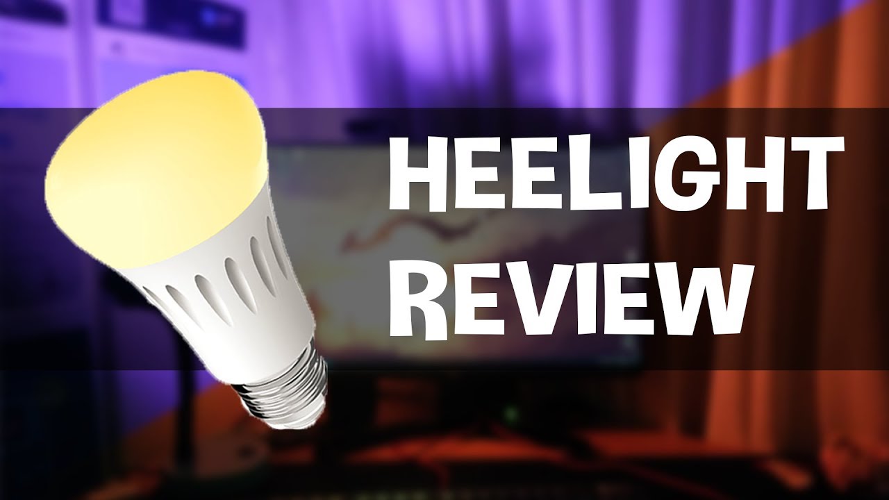 Hey Light This Smart Light Bulb Can Hear You - Heelight Review - YouTube
