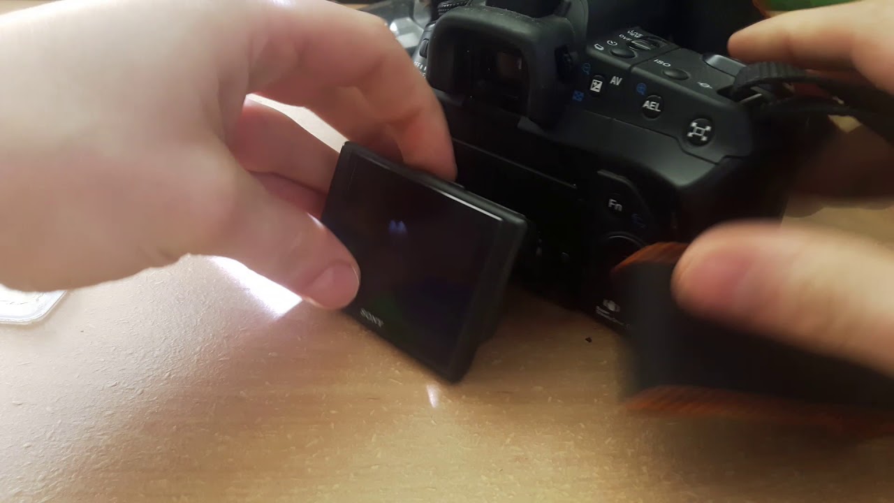 Wymiana wyświetlacza LCD w Sony Alpha 350 / Exchange display LCD Sony Alpha 350