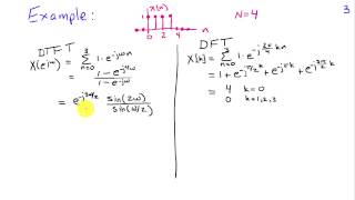 The Discrete Fourier Transform: Sampling the DTFT