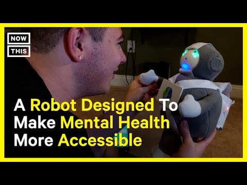 Видео: This Therapeutic Social Robot Can Help Your Mental Health
