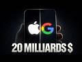 Pourquoi Google paie Apple 20 milliards par an