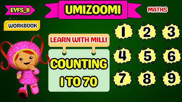 UMIZOOMI MATHS: Count 1 to 70| Easy Ways To Teach Numbers| Preschooler Read Aloud Books| EYFS-2| 38