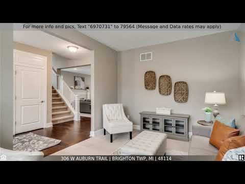 306 W Auburn Trail, Brighton Twp, MI home video tour