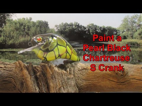 Paint a Pearl Black Chartreuse S Crank 