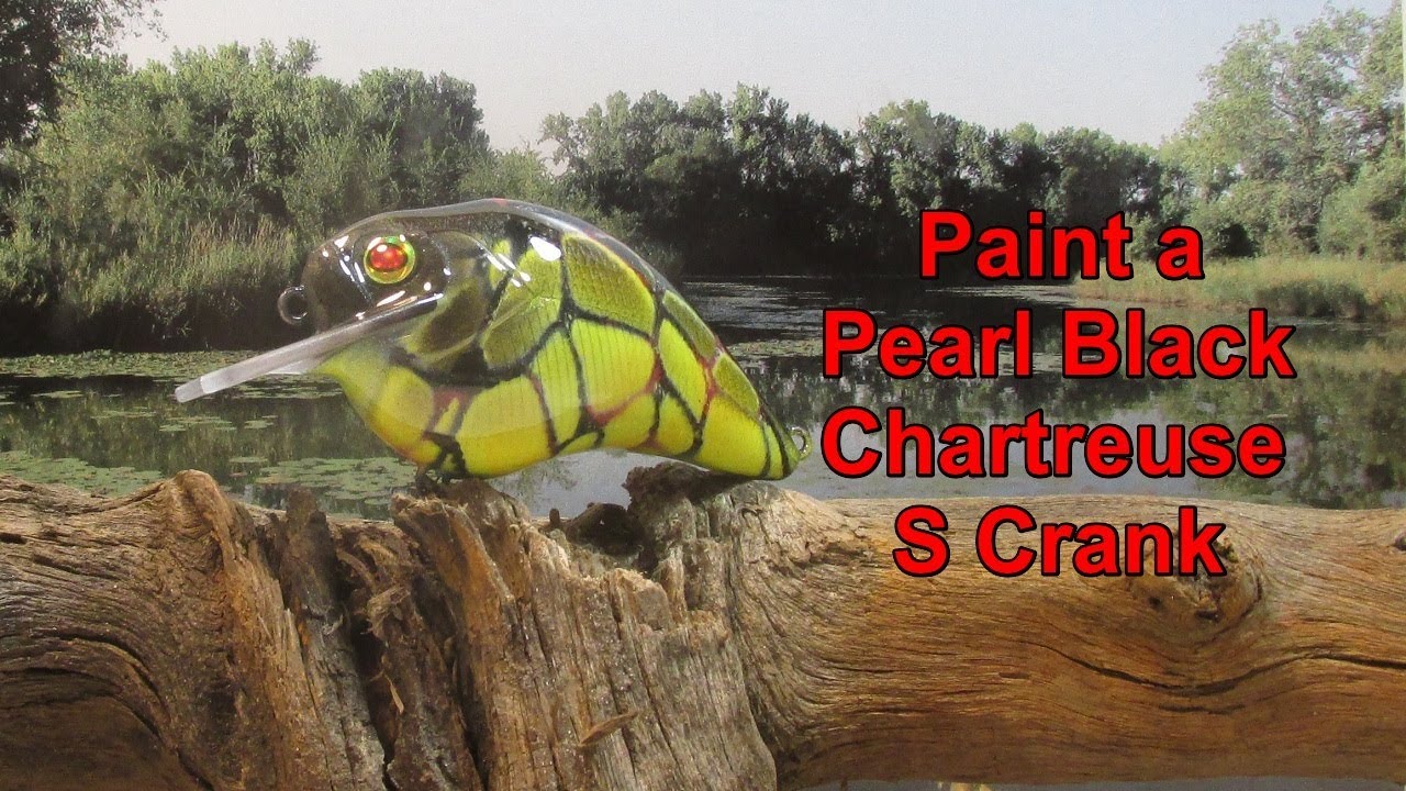 Paint a Pearl Black Chartreuse S Crank