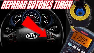 KIA - HYUNDAI | REPARACION DE CINTA DE TIMON CONTROL DE BOTONES DE TIMÓN Y CLAXON