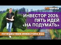 Инвестор 2026: пять идей &ldquo;на подумать&rdquo; | Ян Арт. Finversia