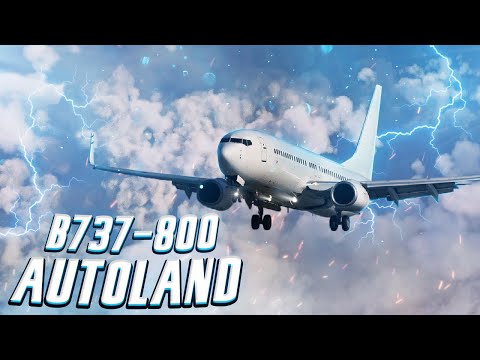 Как Выполнить Autoland Boeing 737-800 X-Plane 11