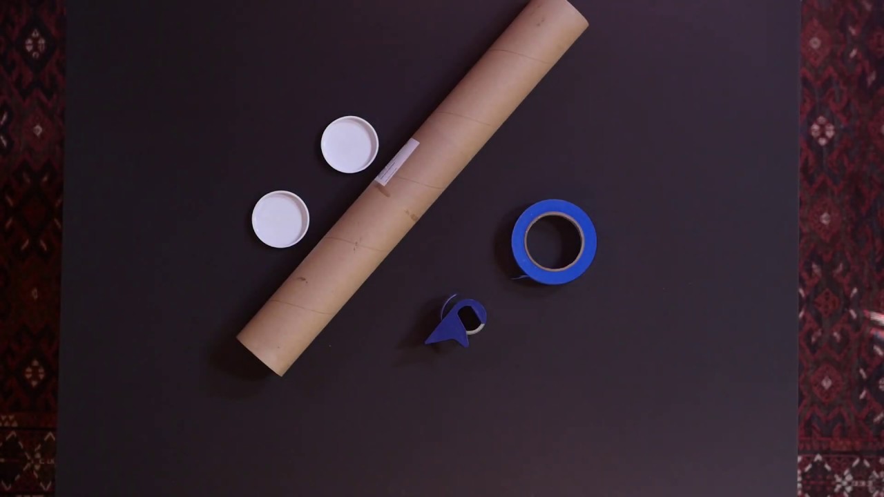 Properly Packing a Poster