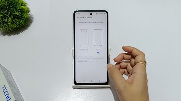 how to set full screen call display in tecno camon 20 pro | tecno camon 20 full screen call display