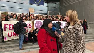 EU staff strike for more female representation in Brussels | EuronewsNow