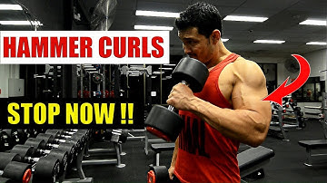 GET BIG BICEPS- 5 MISTAKES DURING HAMMER CURLS!