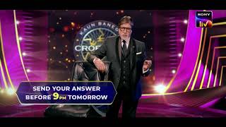 Kaun Banega Crorepati | Registration , Question 3 – LIVE NOW | Sony LIV