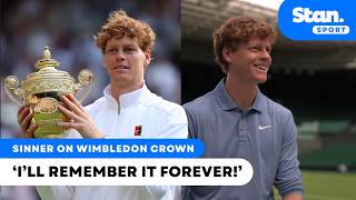 Jannik Sinner RETURNS to Wimbledon as defending champion 🇮🇹🤴