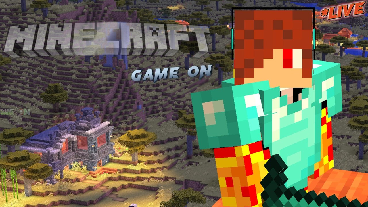 GAME ON MINECRAFT LIVE NOW #livestreaming #minecraft - YouTube