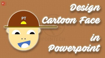 Powerpoint Tutorial - Design Cartoon Face in Powerpoint Step by Step | Powerpoint Graphic | PoinTECH
