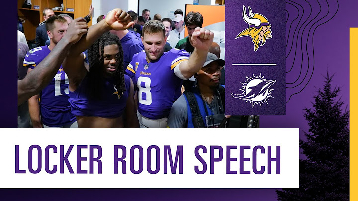 Kevin O’Connell’s Locker Room Speech After the Week 6 Win Over the Miami Dolphins