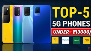 Top 5 Best 5G Phones Under ₹13,000 In India [June 2023] ||Best Smartphone under 13000.