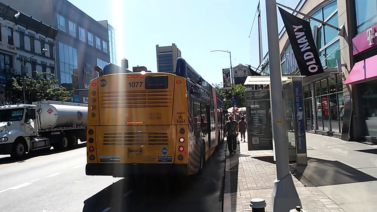 MTA: 2018 New Flyer XN60 CNG Articulated [1077] Bx15 LTD