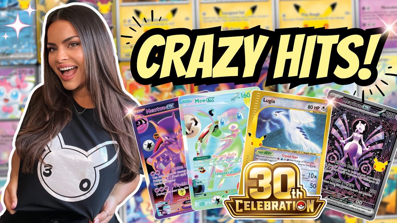 THE BEST HIT RATES EVER! Pokemon 30TH Celebration Opening & Master