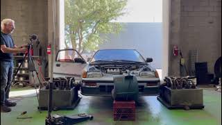 K20a2 Swapped Crx Dyno Pull