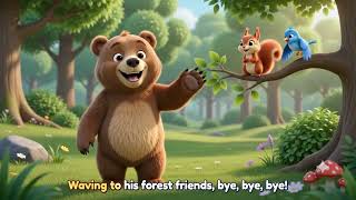 Bouncy Brown Bear Song 🐻 | Fun Nursery Rhymes & Kids Songs