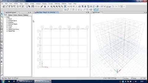 ETABS TUTORIAL on Analysis and Design of RC frame Part 1
