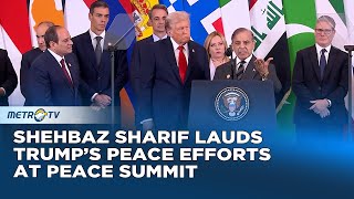 Shehbaz Sharif Praises Trump for Role in Gaza Ceasefire