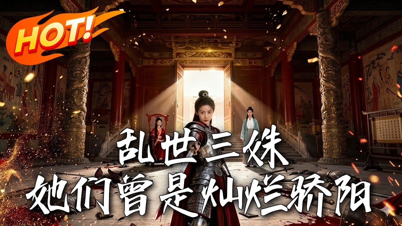 🔥瘋癲女將、殘疾公主，被權貴踐踏至塵埃？心理醫生穿越救贖，聯手反殺冷血帝王！全員惡人，絕地翻盤，結局竟是全場最高能反轉！《亂世三姝：她們曾是燦爛驕陽》#盛世短劇#短劇#AI短劇#逆襲#漫劇
