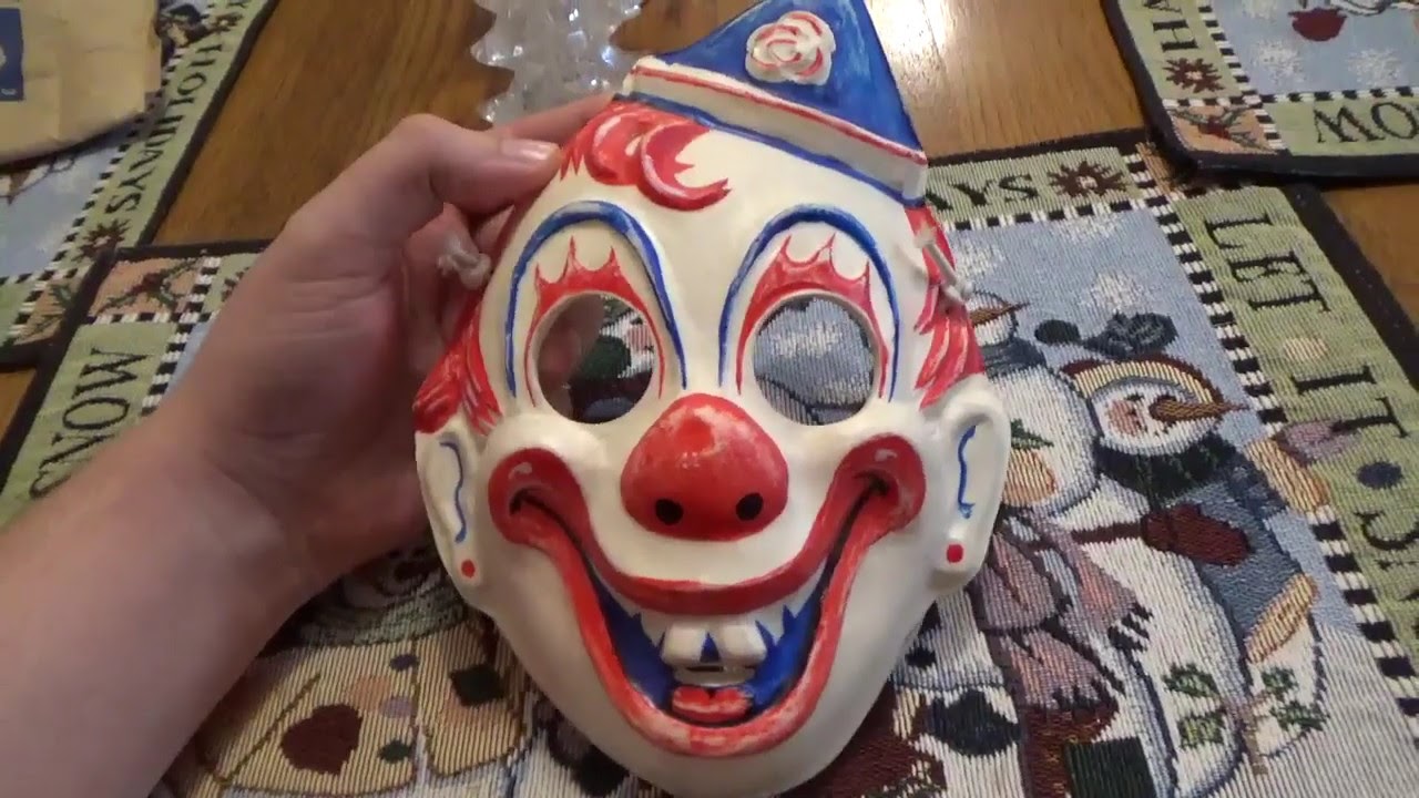 Unboxing Halloween 2007 Michael Myers Clown Mask Replica! YouTube