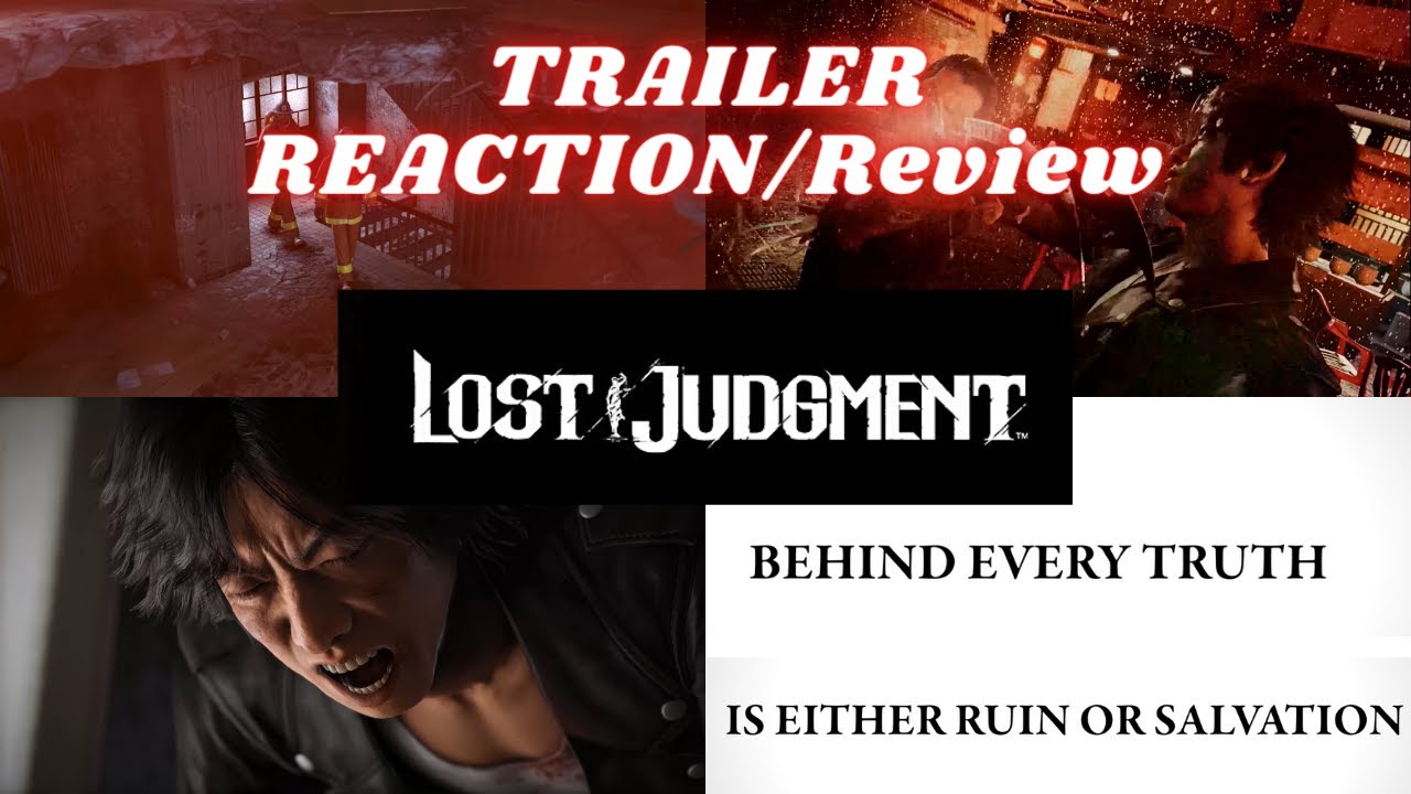 Lost Judgement HYPE! | New Trailer Reveal! THIS GAME LOOKS AMAZING! 🔥🔥🔥 | Review + Reaction