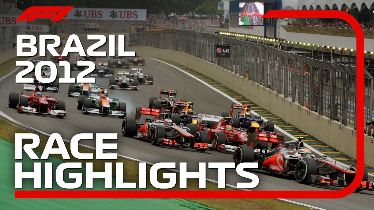 2012 Brazilian Grand Prix Race Highlights  Presented by Pirelli