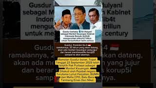 Download Lagu 😱Ramalan Gus Dur Terbukti! Menteri Keuangan Baru Bikin Geger 2025 MP3
